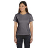 LAT Women's Charcoal Premium Jersey T-Shirt