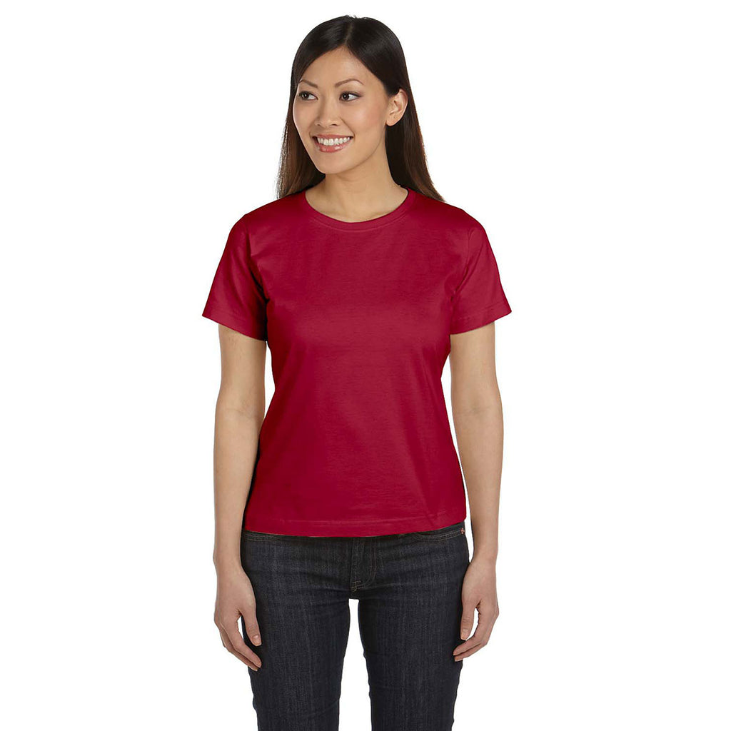 LAT Women's Garnet Premium Jersey T-Shirt