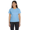 LAT Women's Light Blue Premium Jersey T-Shirt