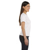 LAT Women's White Premium Jersey T-Shirt