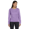 LAT Women's Lavender Long Sleeve Premium Jersey T-Shirt