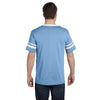 Augusta Sportswear Men's Light Blue/White Sleeve Stripe Jersey