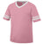 Augusta Sportswear Men's Pink/White Sleeve Stripe Jersey