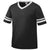 Augusta Sportswear Men's Black/White Sleeve Stripe Jersey