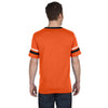 Augusta Sportswear Men's Orange/Black/White Sleeve Stripe Jersey