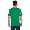 Augusta Sportswear Men's Kelly/Red/White Sleeve Stripe Jersey