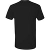 Next Level Men's Black Cotton T-Shirt