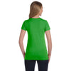 LAT Women's Apple Junior Fit Fine Jersey T-Shirt