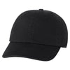 Bayside Men's Black USA-Made Unstructured Cap