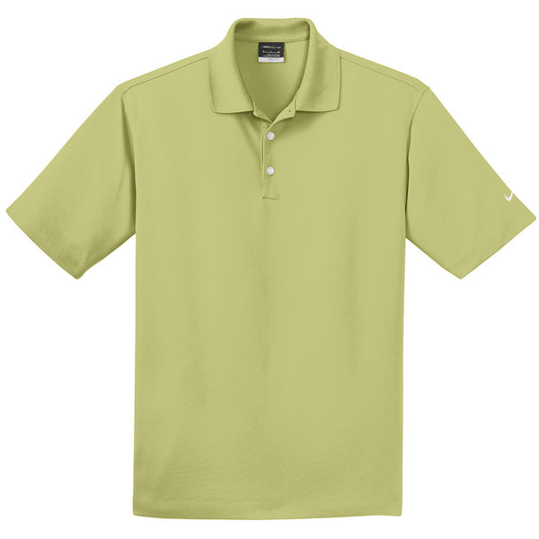 Custom Logo Nike Golf Men's Light Green DriFIT S/S Micro Pique Polo