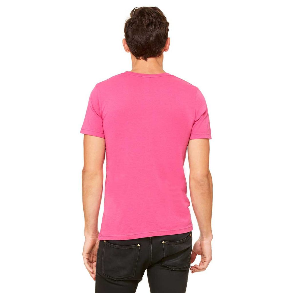 Bella + Canvas Unisex Berry Poly-Cotton Short Sleeve T-Shirt