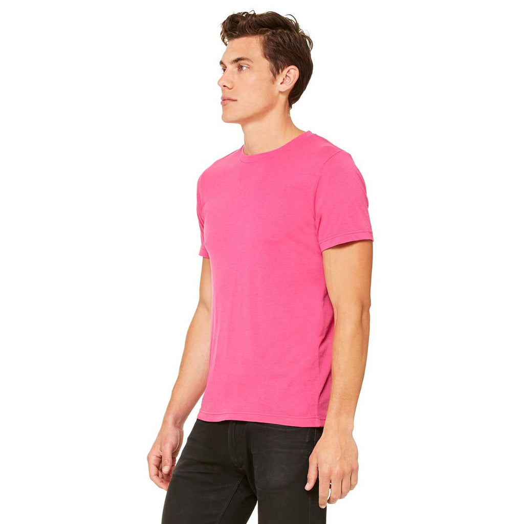 Bella + Canvas Unisex Berry Poly-Cotton Short Sleeve T-Shirt