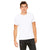 Bella + Canvas Unisex White Poly-Cotton Short Sleeve T-Shirt