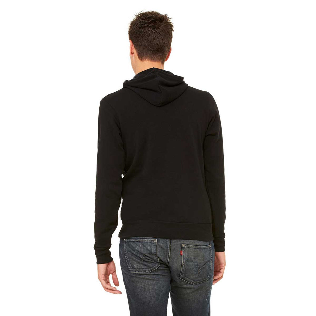 Bella + Canvas Unisex Black Pullover Hoodie