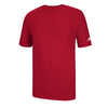 adidas Men's Red Short Sleeve Logo Tee