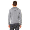 Bella + Canvas Unisex Deep Heather Sponge Fleece Full-Zip Hoodie