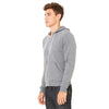 Bella + Canvas Unisex Deep Heather Sponge Fleece Full-Zip Hoodie