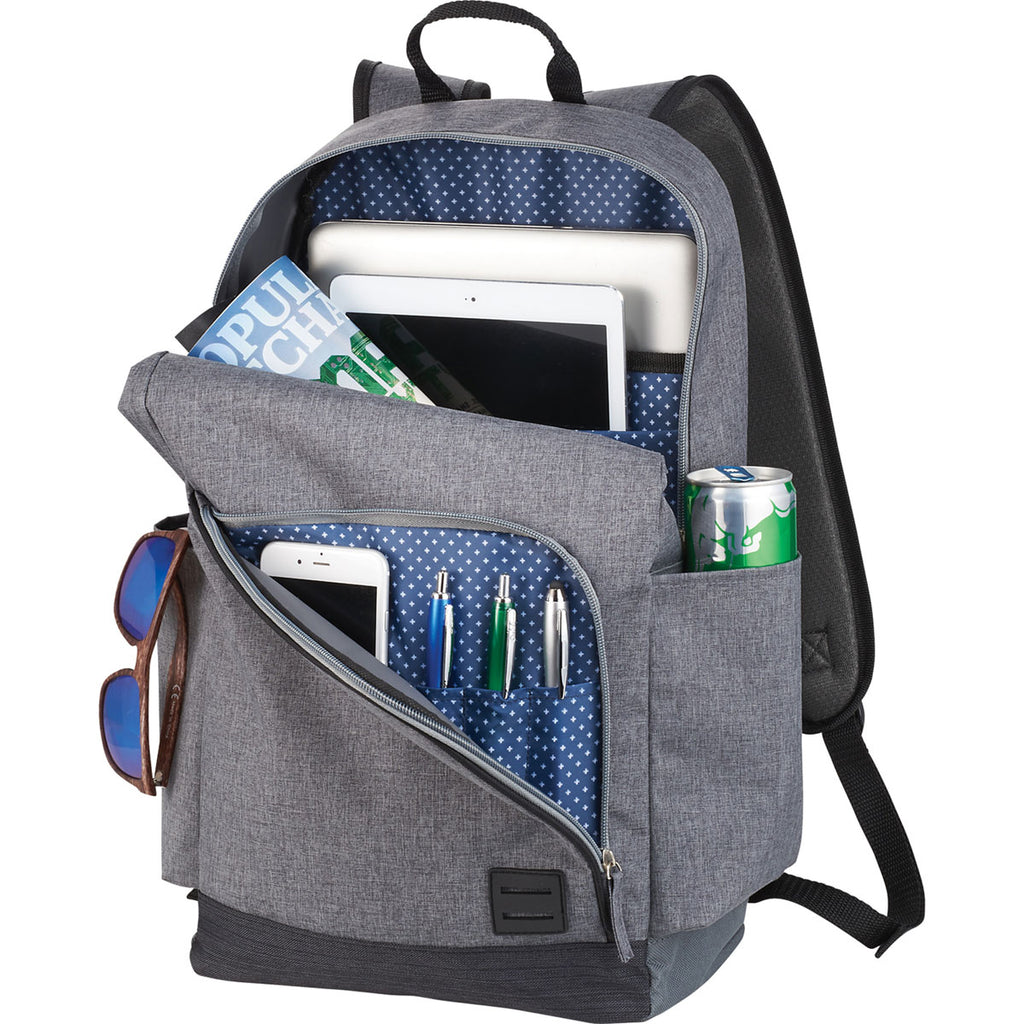 Leed's Grey Grayson 15" Computer Backpack