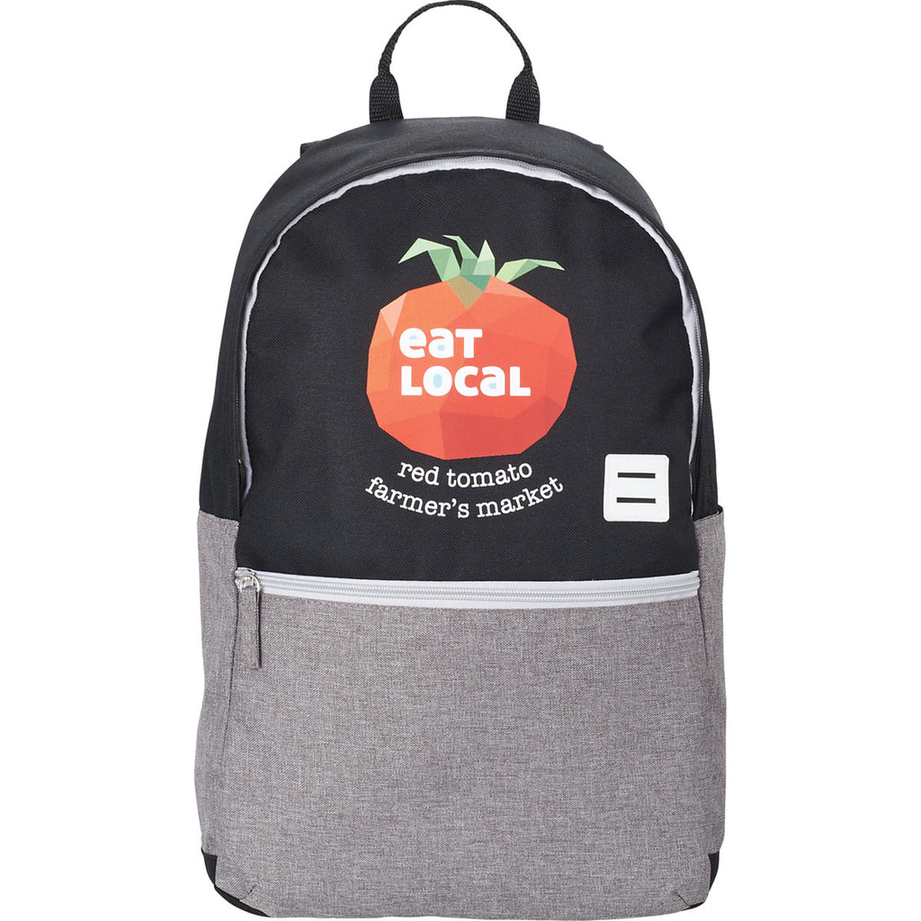Leed's Grey/Black Oliver 15" Computer Backpack