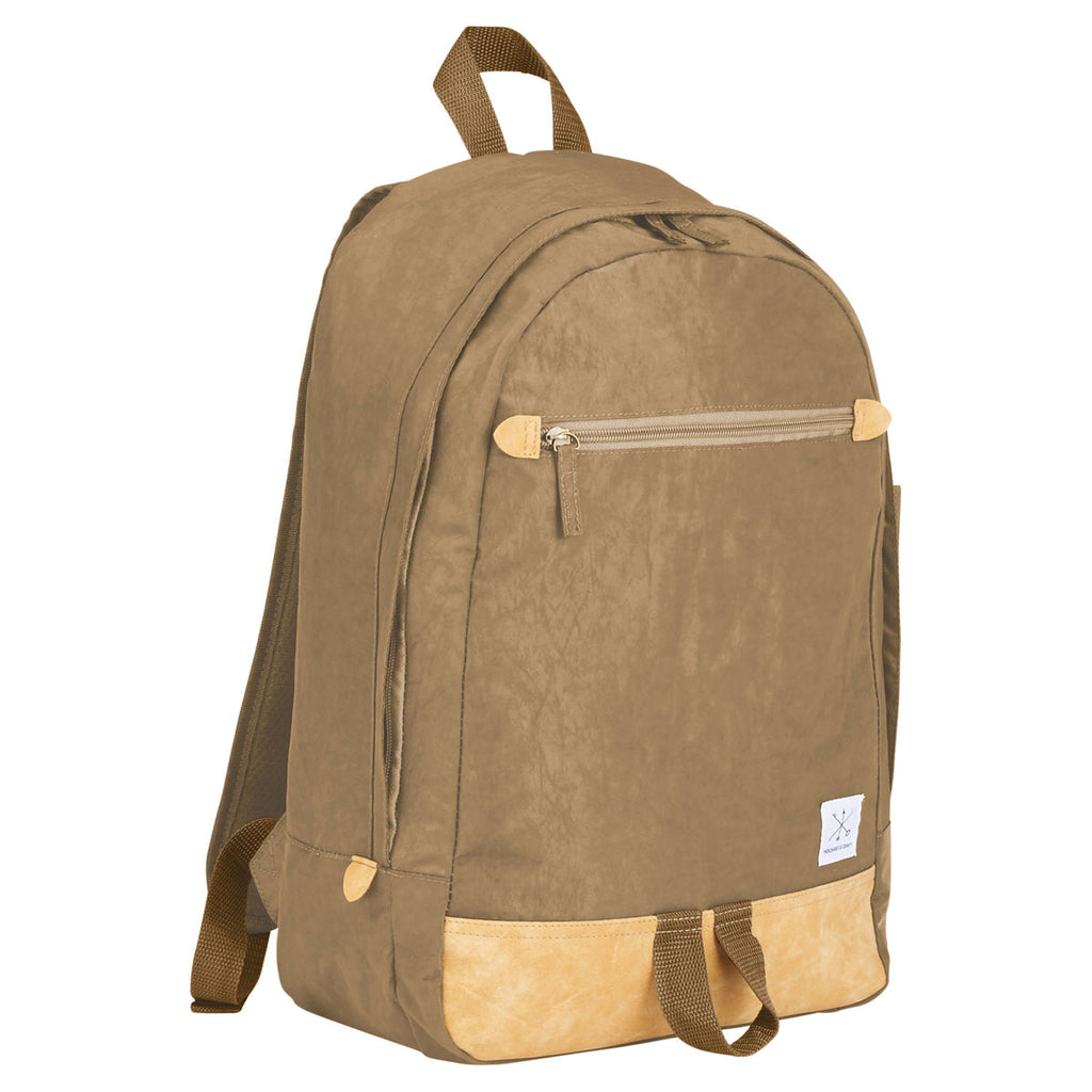 Merchant & Craft Tan Frey 15" Computer Backpack