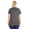 LAT Women's Smoke Curvy Premium Jersey T-Shirt