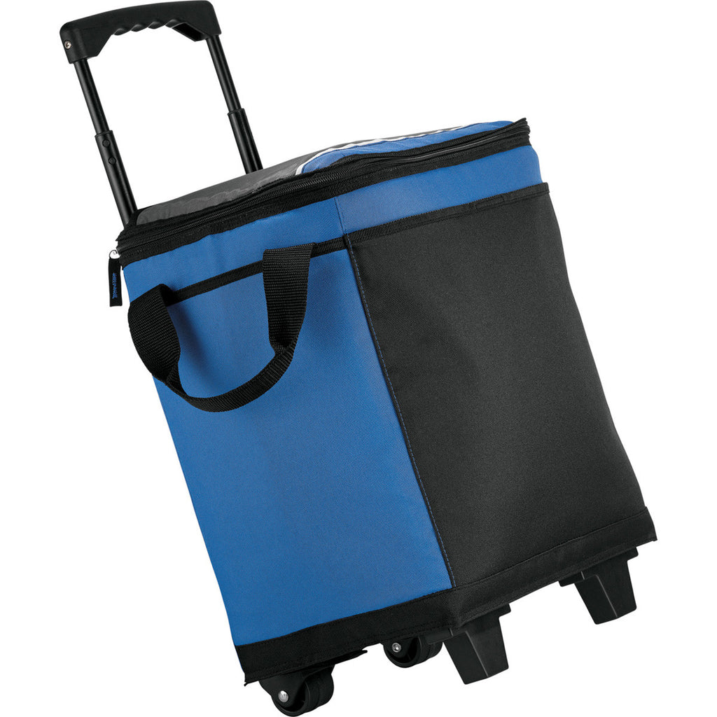 California Innovations Royal Blue 32 Can Rolling Cooler