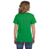 Anvil Women's Green Apple Ringspun Featherweight V-Neck T-Shirt