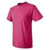 Fruit of the Loom Men's Cyber Pink HD Cotton Short Sleeve T-Shirt