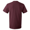 Fruit of the Loom Men's Maroon HD Cotton Short Sleeve T-Shirt