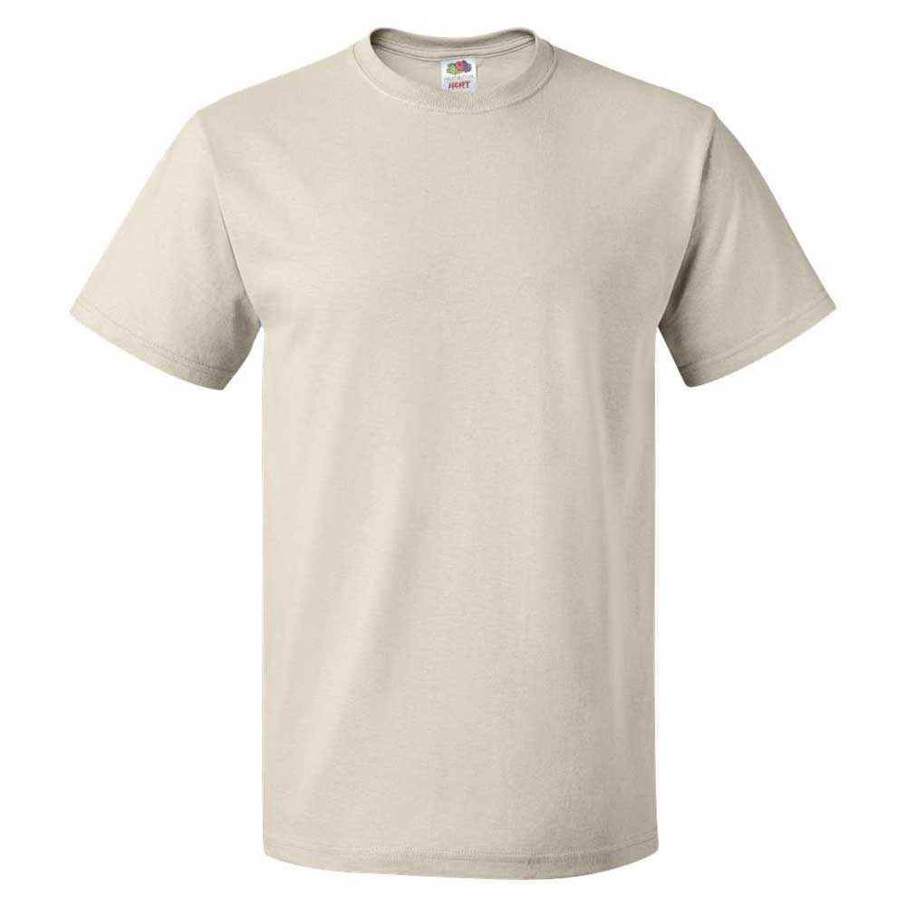 of the Loom Natural Cotton Short Sleeve T-Shirt