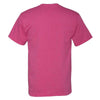Fruit of the Loom Men's Retro Heather Pink HD Cotton Short Sleeve T-Shirt