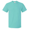 Fruit of the Loom Men's Scuba Blue HD Cotton Short Sleeve T-Shirt