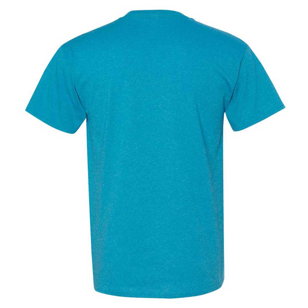 Fruit of the Loom Men's Turquoise Heather HD Cotton Short Sleeve T-Shirt