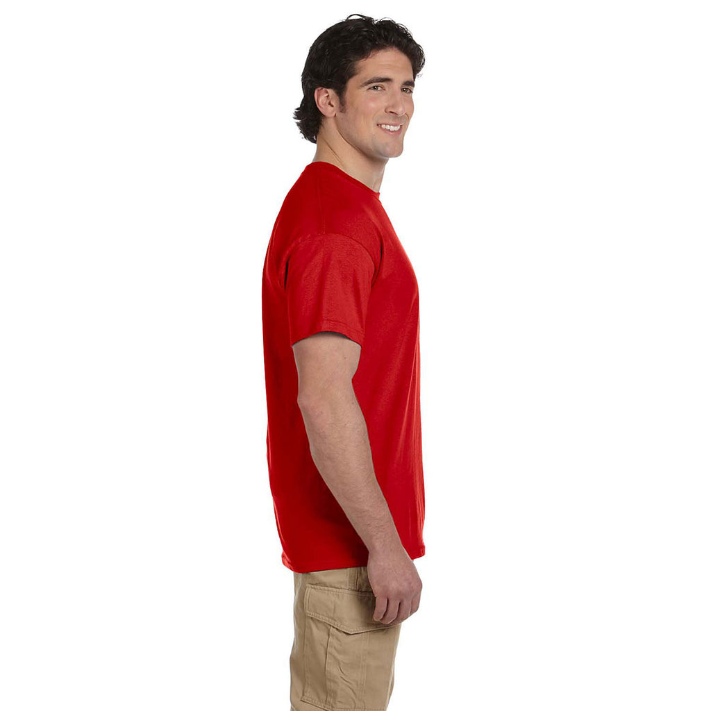 Fruit of the Loom Men's True Red 5 oz. HD Cotton T-Shirt