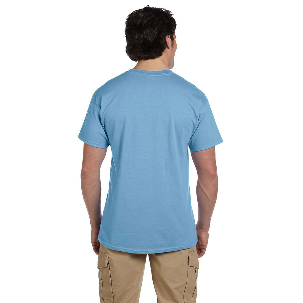 Fruit of the Loom Men's Light Blue 5 oz. HD Cotton T-Shirt