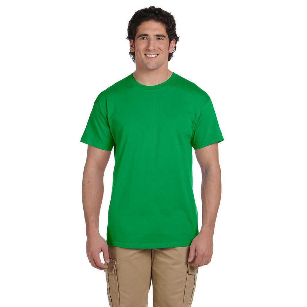 Fruit of the Loom Men's Kelly 5 oz. HD Cotton T-Shirt
