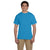 Fruit of the Loom Men's Turquoise Heather 5 oz. HD Cotton T-Shirt