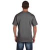 Fruit of the Loom Men's Charcoal Grey 5 oz. HD Cotton Pocket T-Shirt