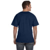 Fruit of the Loom Men's J Navy 5 oz. HD Cotton V-Neck T-Shirt