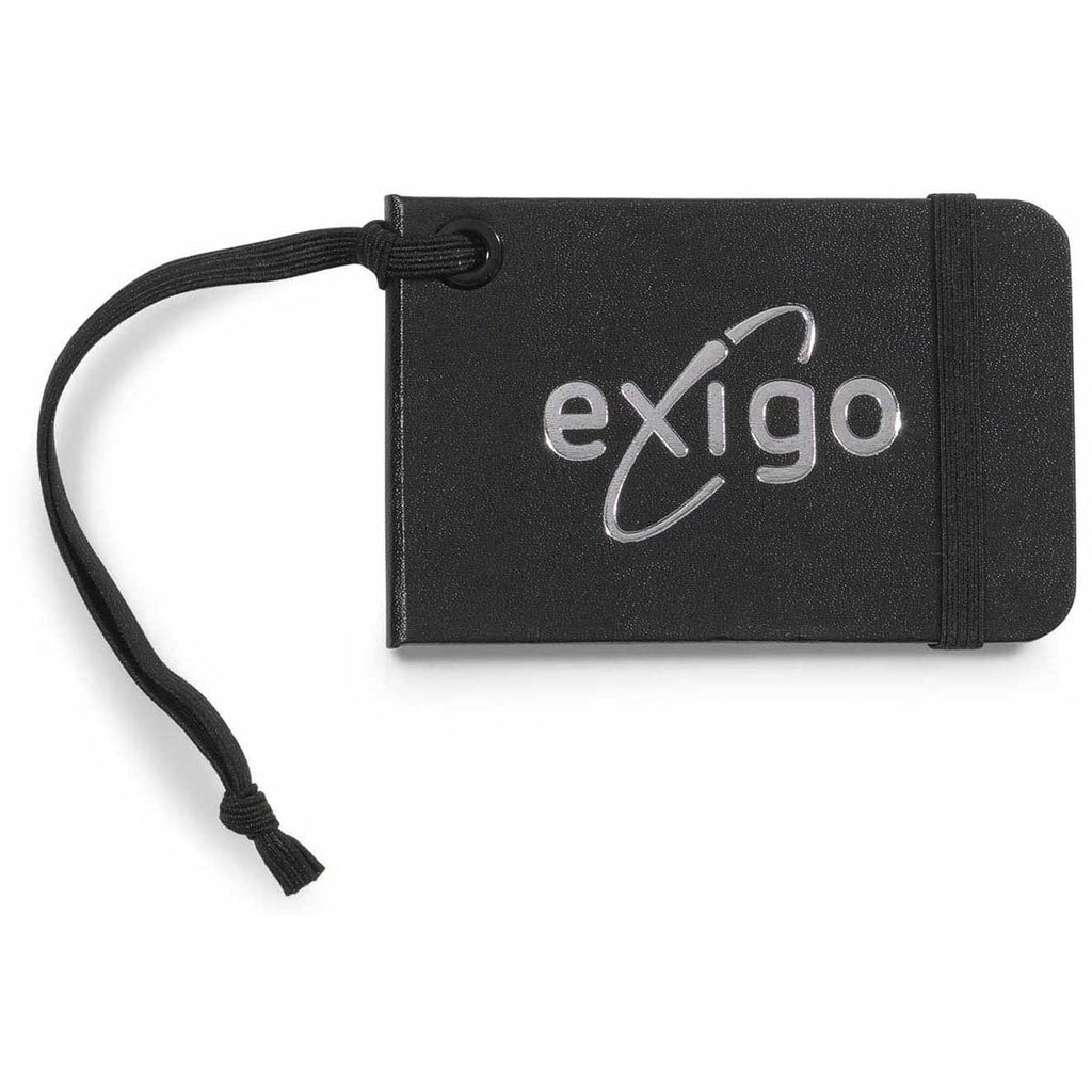 Moleskine Black Luggage Tag (3.75" x 2.25")