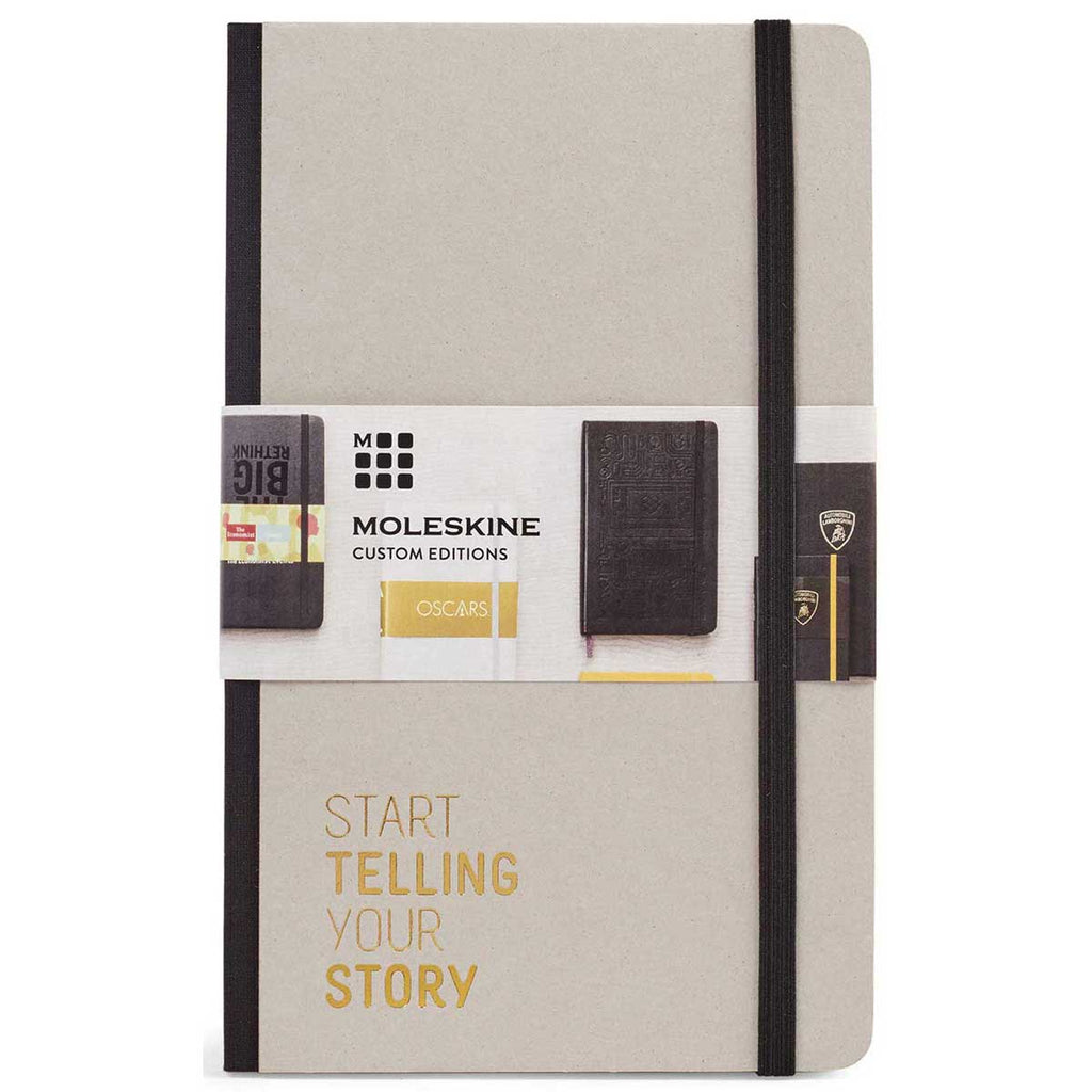 Moleskine Black Time Collection Ruled Notebook (5" x 8.25")