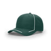 Richardson Dark Green/White Sideline R-Active Lite with Contrasting Piping Cap