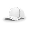 Richardson White/Charcoal Sideline R-Active Lite with Contrasting Piping Cap