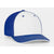 Pacific Headwear White/Royal Universal Fitted Trucker Mesh Cap