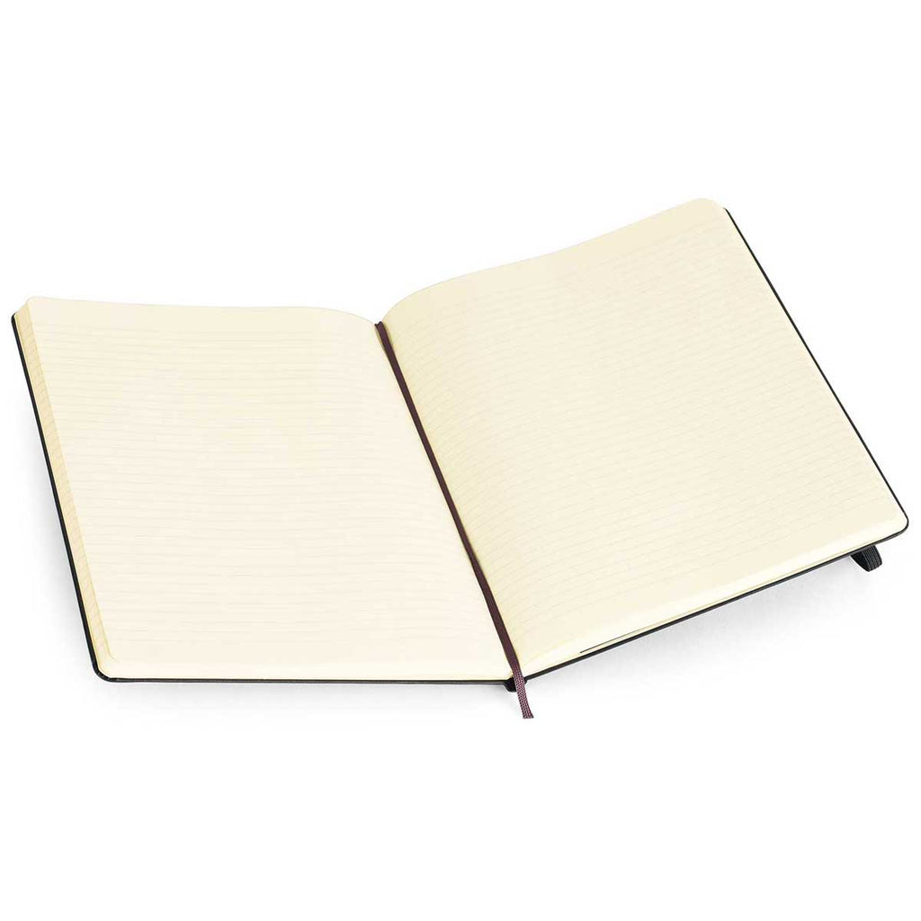 Moleskine Black Hard Cover Ruled Extra Large Notebook (7.5" x 9.75")