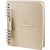 JournalBooks Natural Recycled Cardboard Notebook (pen not included)