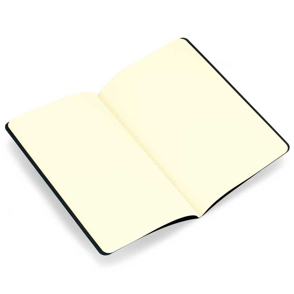 Moleskine Black Cahier Plain Large Notebook (5" x 8.25")