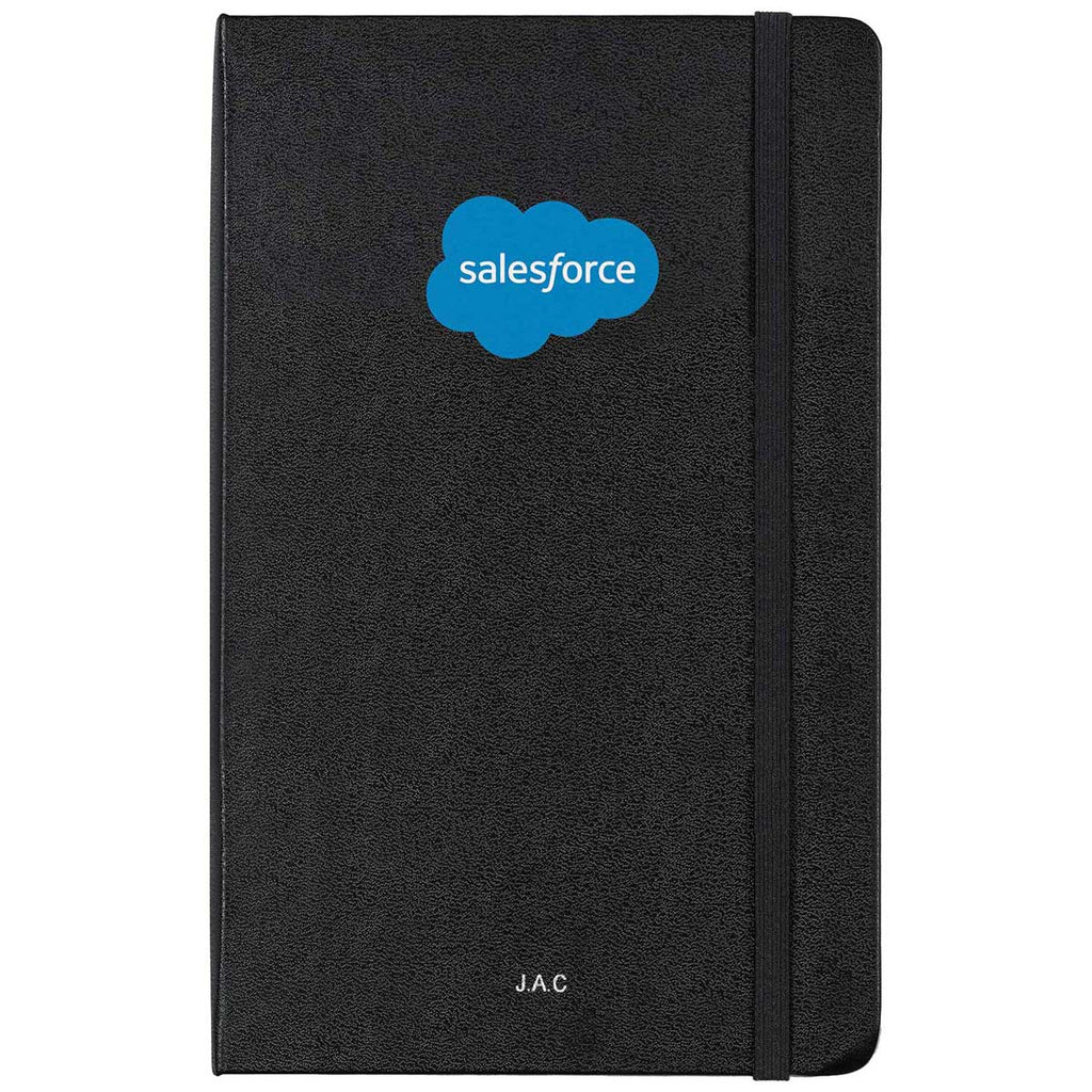 Moleskine Black Hard Cover Ruled Large Professional Notebook