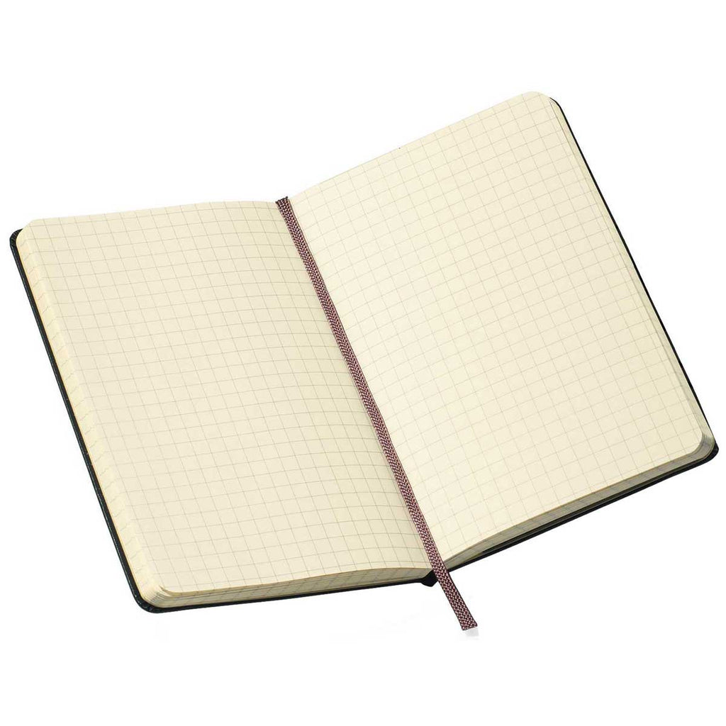Moleskine Black Hard Cover Squared Pocket Notebook (3.5" x 5.5")