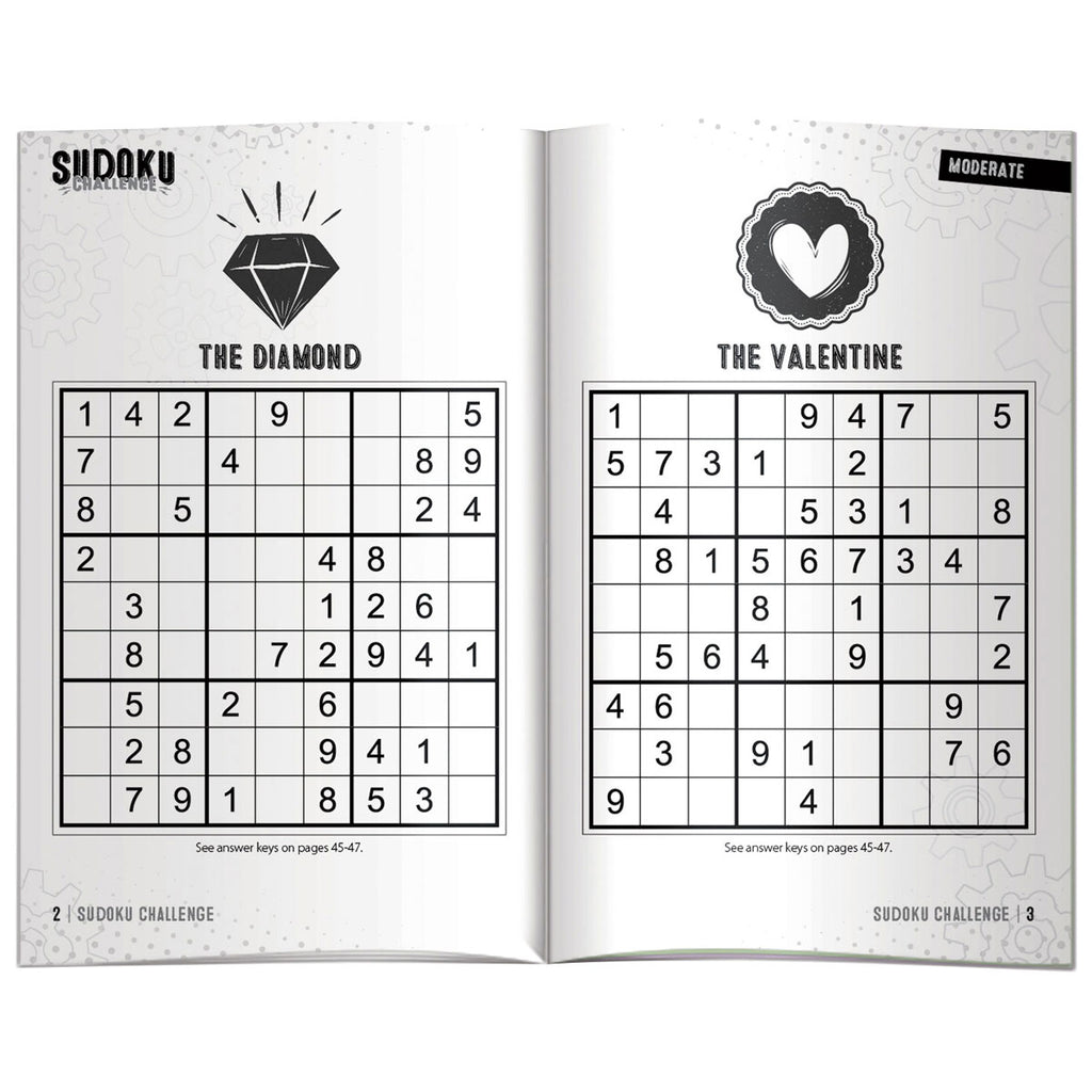 Sharp Minds Games White: Sudoku Challenge
